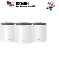 Deco X15 Dual-Band AX1500 WiFi 6 Mesh Wi-Fi System | Replaces Routers and Ext...