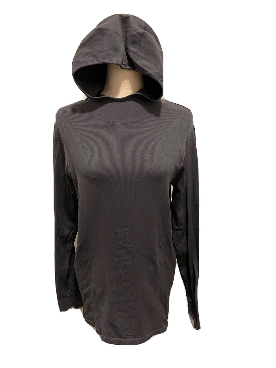 Zella Performance Hoodie Dark Gray XL Fitted Cold Weather Exercise