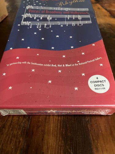 Star Spangled Rhythms CD Voices of Broadway and Hollywood 4 cd's Long Box Set - Picture 3 of 9