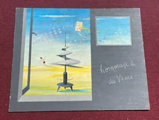 Nathaniel Reich Original Oil on Board Painting 24 x 30"