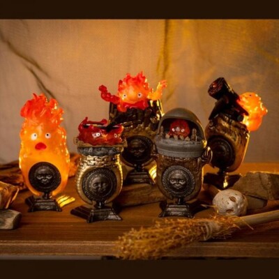 Studio Ghibli Howl's Moving Castle KAZARING Calcifer Full Complete Set 6 boxes