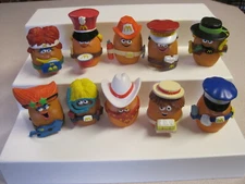 McDonalds 1988 Chicken McNugget (Nugget)  Buddies - Complete Set of 10 - Loose