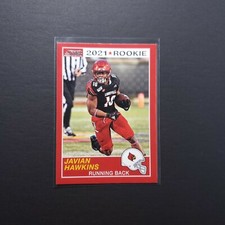 Javian Hawkins Score Retro Rookie Card 2021 Chronicles Football Draft Picks #52