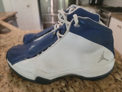 Nike Air Jordan 21 XXI PE Taxi Youth Black White 314304-002 Siz 6Y