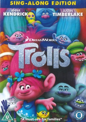 Trolls (2016) Sing-Along Edition DVD, Anna Kendrick, Justin Timberlake