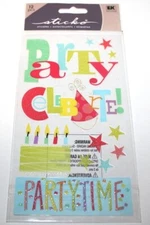 EK Success Sticko Various Designs & Counts Stickers - Choose Your Type