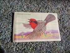 Vintage Loma Linda Food Bird Advertising Cereal Trade Card Vermilion Flycatcher 