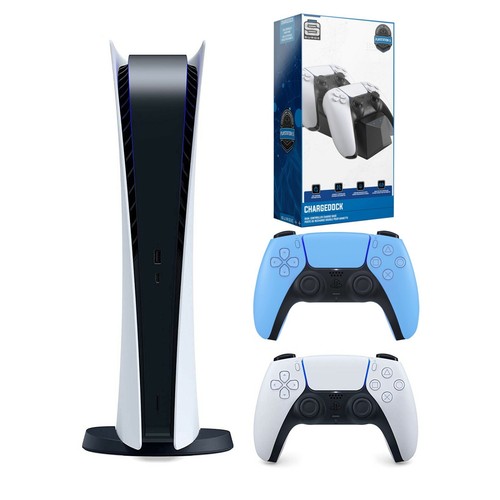 Sony Playstation 5 Digital Version with Extra Controller and Charge Dock Bundle - Picture 10 of 10
