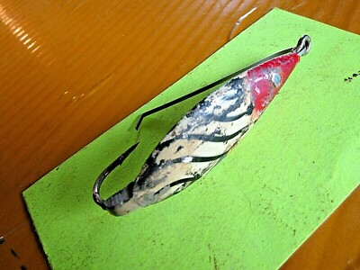 Leurre De Pêche Vintage Arbogast Hawaïen Numéro 3 – Cuiller Métal, USA, Ancien