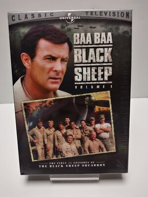 Baa Baa Black Sheep Vol 1 DVD Set New Sealed Classic TV Starring Robert Conrad 