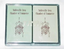 2 NEW 1976 SEALED 1776-1976 BICENTINIAL REDISLIP PLAYING CARDS-NOBLESVILLE, IN
