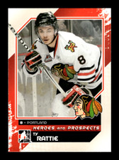 2010-11 ITG Heroes and Prospects Update # 189 Ty Rattie Card (B75) Portland