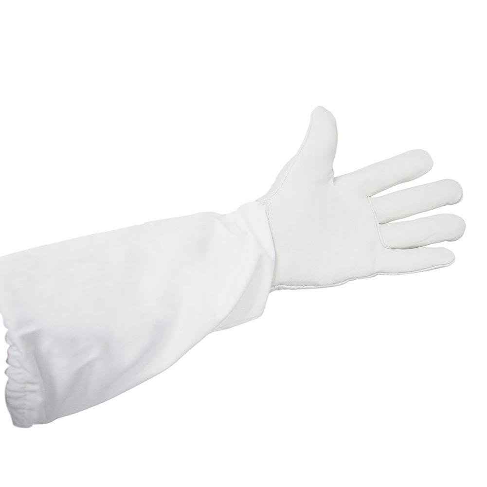 Beekeeping Gloves Vented Beekeeper Gloves Long Sleeve Elastic Cuff for