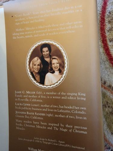 Mothers' Miracles Jamie C. Miller Laura Lewis Jennifer Basye Sander - Picture 3 of 4