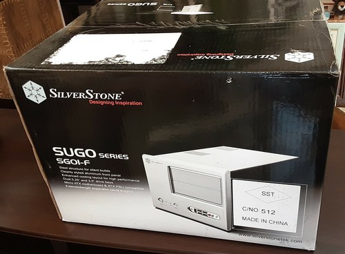 SilverStone Sugo Series Model SST-SG01S-F Computer Case, Aluminum Chassis - Picture 1 of 12