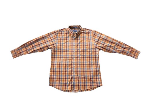 Pendleton 1970s Vintage Wool Shirt Navy Blue Long Sleeve Elbow