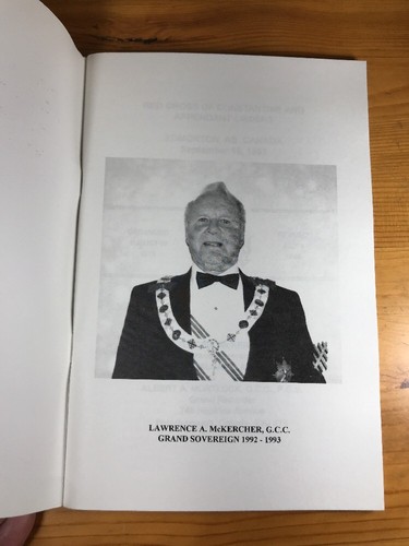 Masonic & Military Order Of Knights Red Cross 1993 Grand Imperial Conclave 58th - Picture 3 of 5