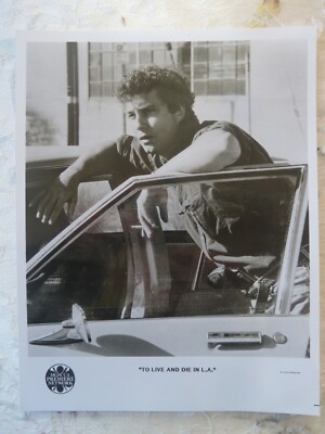 TO LIVE AND DIE IN L.A. 8x10 b/w Press Photo / William Petersen