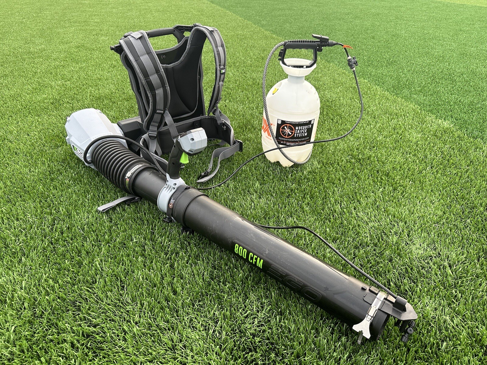 BUNDLE Leaf Blower & Tank Sprayer Mosquito Mist Fogger Pesticides