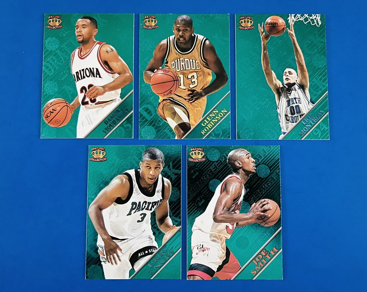 Eric Montross Basketball 1995-96 Season Sports Trading Cards