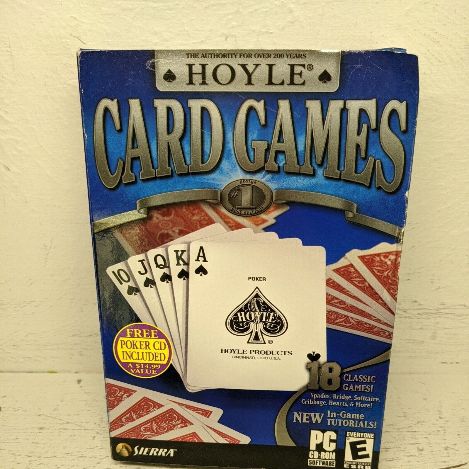 Card & Casino PC Games Lot Of 3 Real Deal Hoyle Card Crazy 2