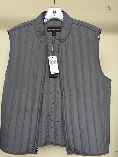 michael kors vest mens price