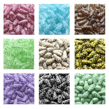 Rutkovsky 111-95071 Pinecone Pressed Beads Czech Glass 25x12mm Size 4 Pieces