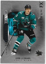 2020-21 John Leonard SP Authentic Spectrum Rookie #S-65 SCRATCHED/REDEEMED *READ