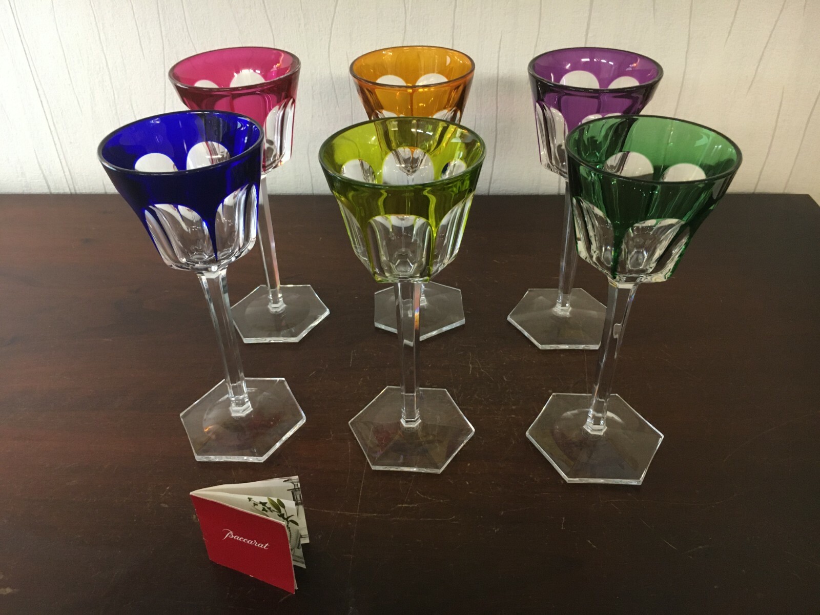 8 Glasses Harcourt Color in Baccarat Crystal (Price per Unit)