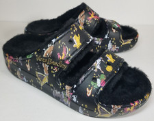 Crocs Harry Potter Vera Bradley Cozy Sandals Slides Fur Lined 2 Jibbitz M4 W6