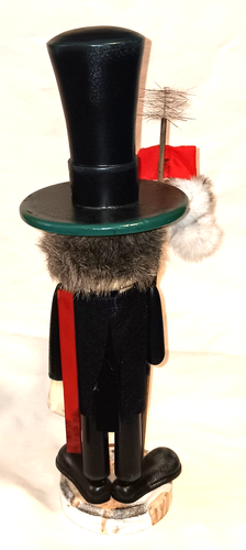 Vintage Zims 14" Heirloom Collectible Chimney Sweep Santa Hat Nutcracker 2002 - Picture 6 of 8