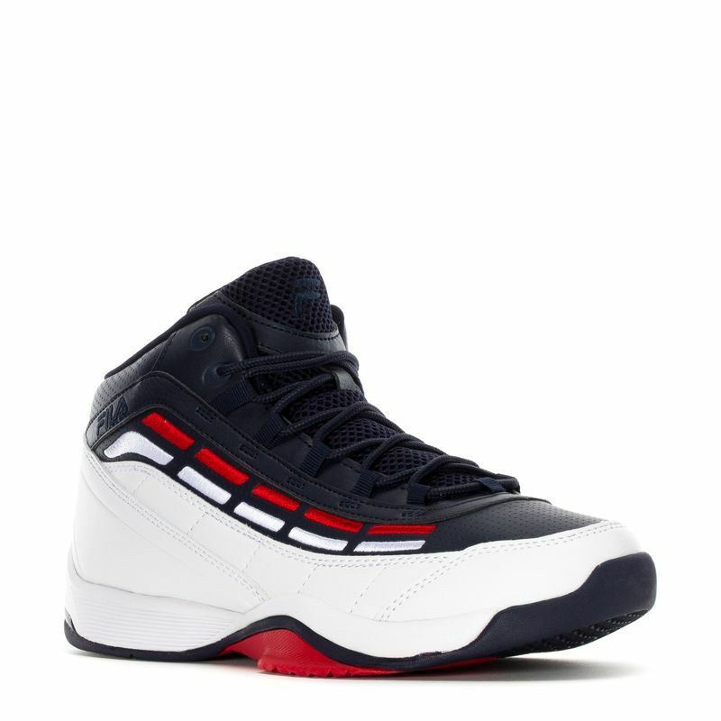 FILA SPITFIRE LOW LEATHER TRAINERS 