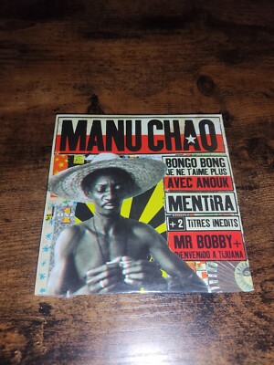 Manu Chao - Bongo Bong / Je Ne T'Aime Plus / Single CD (NEU/SEALED)