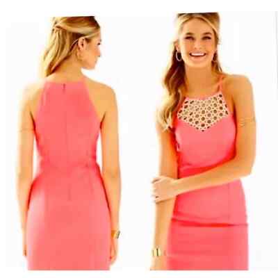 Lilly Pulitzer Larina Shift Dress in Pink Sun Ray size 0