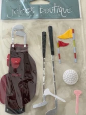 Jolee's Boutique Sticker 3D WASHINGTON D.C. WHITEHOUSE WHITE HOUSE FLAG EAGLE