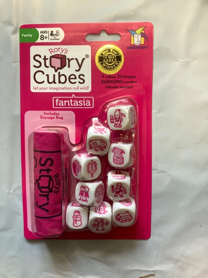 New Rory’s Story Cubes - Fantasia - 9 Cubes, 54 Images and enchanted 3 cubes - Image 2 of 3