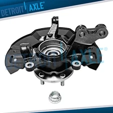 AWD Front Left Steering Knuckle & Wheel Hub Bearing for 2009- 2013 Toyota Matrix