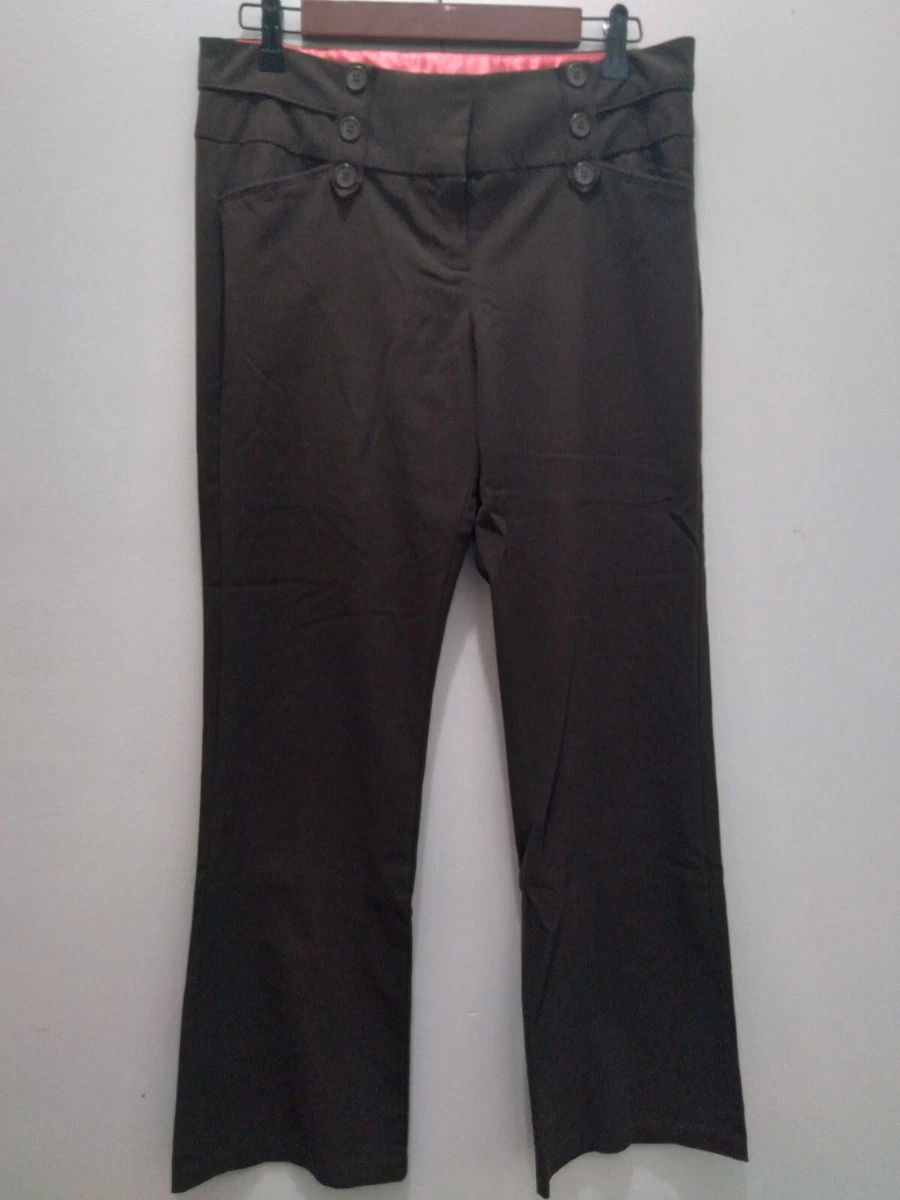 Capris Habillés Noirs Femme Taille 9 Juniors Par Joe Benbasset - état Correct