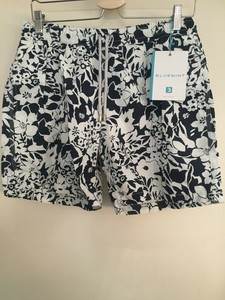 blue mint swim shorts