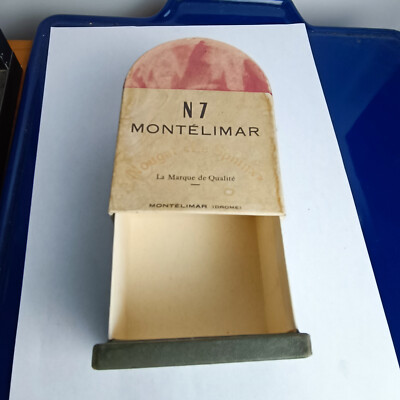 old Montélimar nougat box