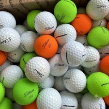 50 Titleist Velocity Mixed Color Used Golf Balls 3A Free Shipping