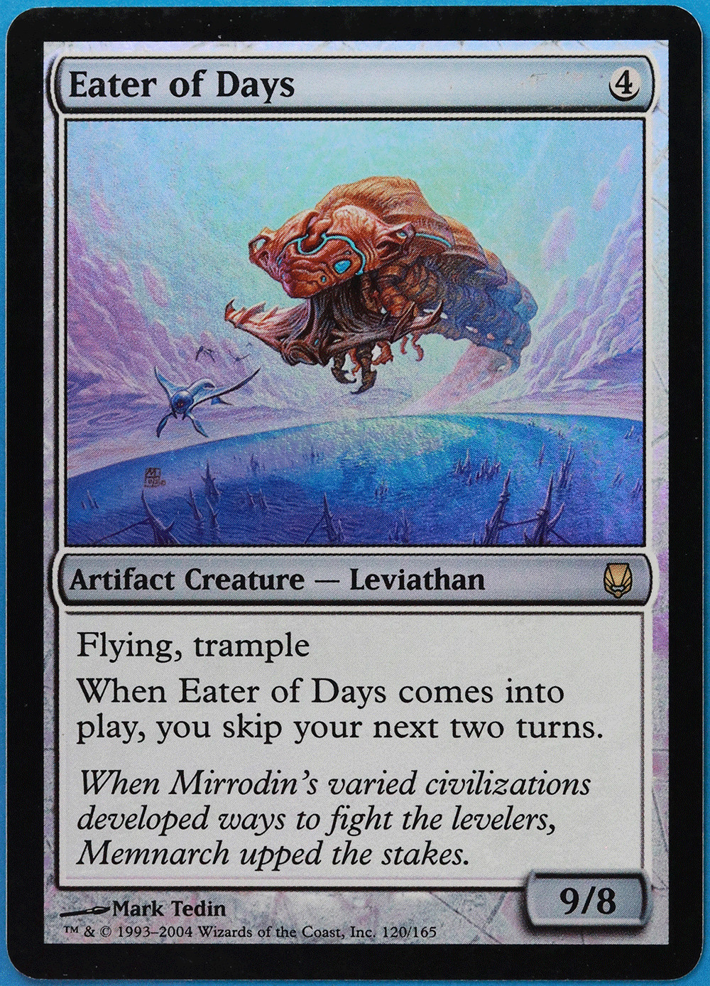 Eater of Days FOIL Darksteel NM Artifact Rare MAGIC CARD (ID# 500185) ABUGames