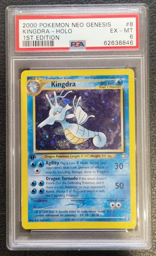 Kingdra (1st Edition) graded PSA 6 for sale on eBay