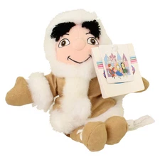 Disney Bean Bag Plush - ALASKA BOY (it's a small world) (9 inch) - Mint w/ Tag
