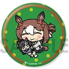 Fine Motion & Air Shakur Uma Musume Trading Can Badge Plush Doll 6cm (2022)