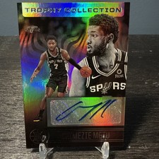 Chimezie Metu 2020-21 Illusions Trophy Collection Signatures #TC-CHI Spurs