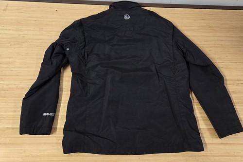 Beretta Jacket Mens Large Black Gore-Tex Quilted Outdoor Shooting Coat Nylon - Picture 8 of 9