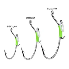 30Pcs Live Shrimp Hook Set Catfish Fishing Hook Shrimp Holder Hook for Saltwater