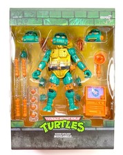 Super 7 Teenage Mutant Ninja Turtles Ultimates Metalhead Michelangelo Figure New