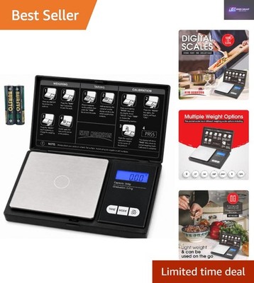 Robuste digitale Edelstahlwaage - perfekt für Küche und Schmuck